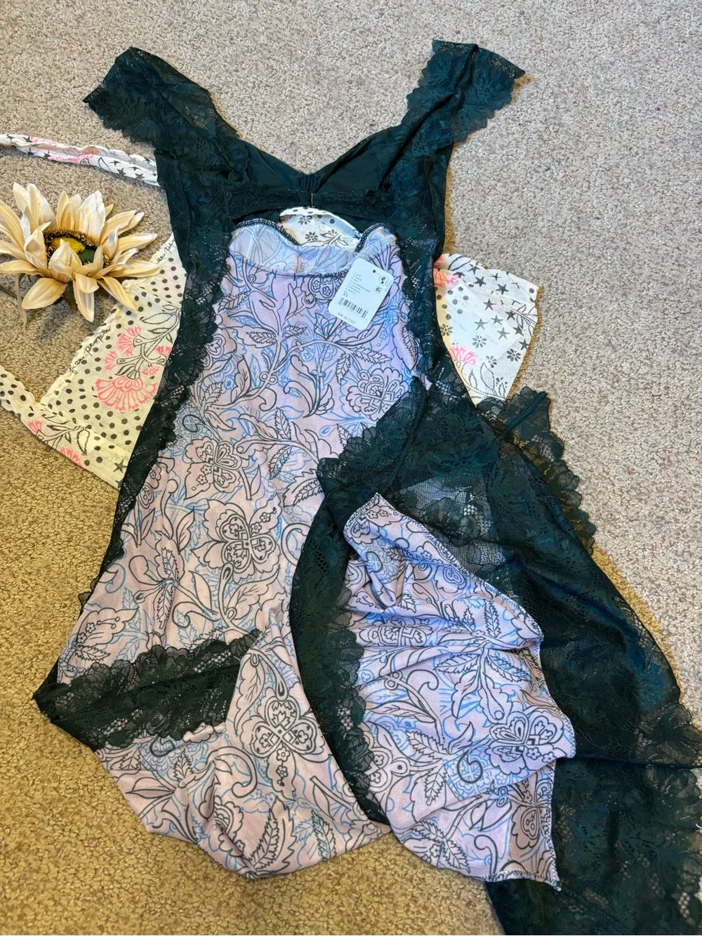 🆕Bnwt Free People Suddenly Fine Maxi Slip Dress - Picture 10 of 12